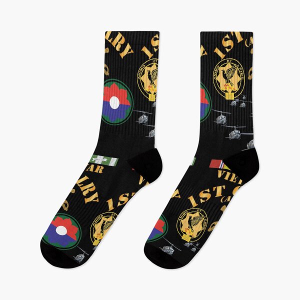 Item preview, Army - 1st Cavalry (Air Cav) - 9th Infantry Div w SVC X 300 designed and sold by Military Insignia Products.