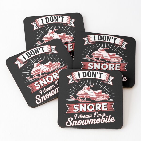 Item preview, Snowmobile I Don_t Snore Winter Sports Motor Sled designed and sold by WalshDrawnLaugh.