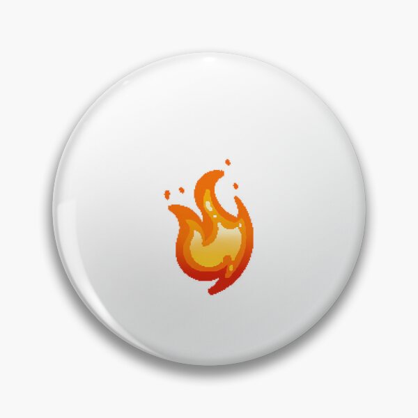 Item preview, Pixel Art Flame designed and sold by PamelaKeLaney.