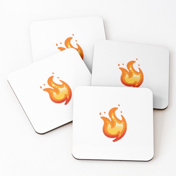 Item preview, Pixel Art Flame designed and sold by PamelaKeLaney.