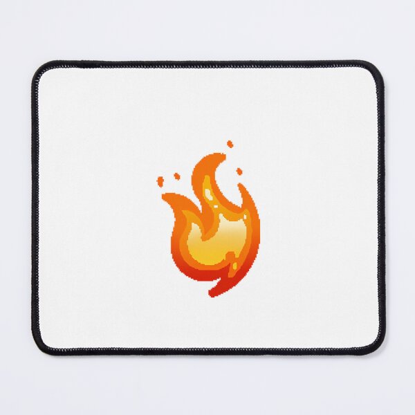 Item preview, Pixel Art Flame designed and sold by PamelaKeLaney.