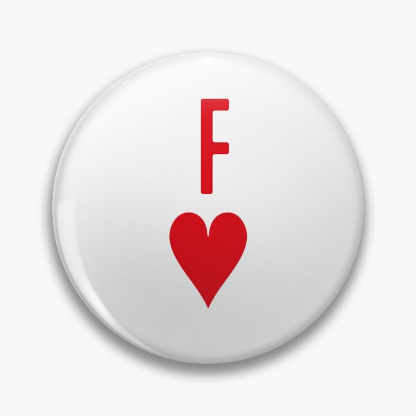 Item preview, F of hearts designed and sold by FranceArdente.