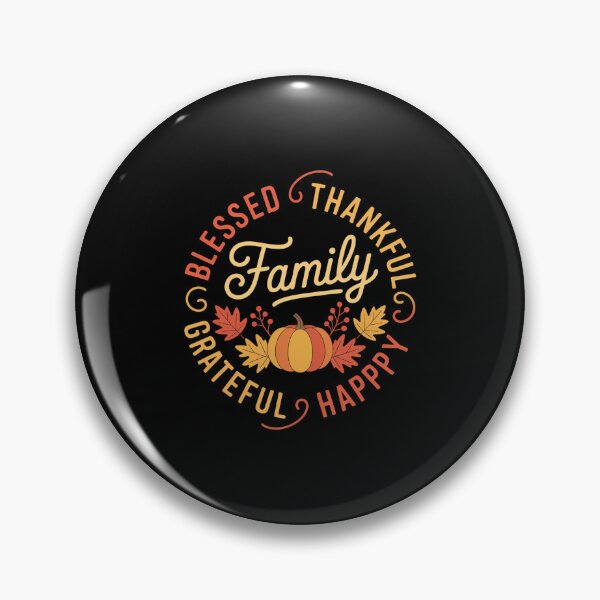 Item preview, Blessed Thankful Family Thanksgiving designed and sold by WalshDrawnLaugh.