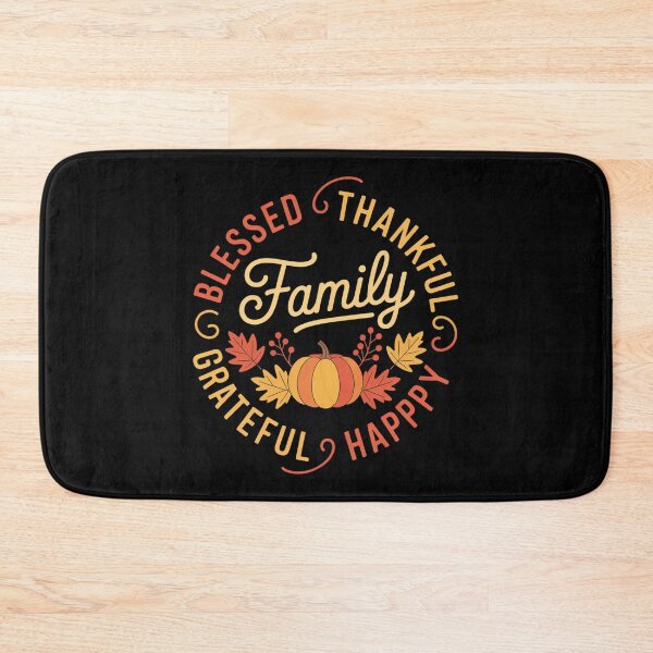 Item preview, Blessed Thankful Family Thanksgiving designed and sold by WalshDrawnLaugh.