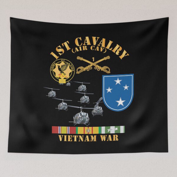Item preview, Army - 1st Cavalry (Air Cav) - 23rd Infantry Division w SVC X 300 designed and sold by Military Insignia Products.