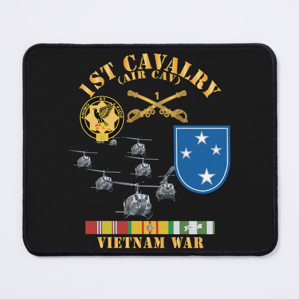 Item preview, Army - 1st Cavalry (Air Cav) - 23rd Infantry Division w SVC X 300 designed and sold by Military Insignia Products.