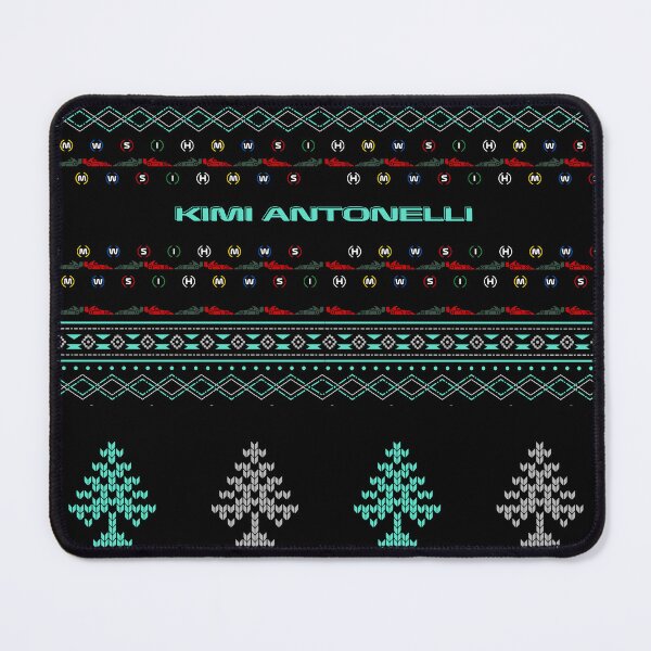 Item preview, Kimi Antonelli F1 2025 Ugly Sweater Christmas socks and stockings designed and sold by Pink Polar F1.