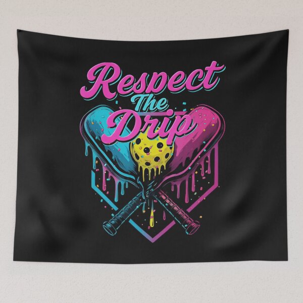 Item preview, Respect the Drip Pickleball Graphic Tee designed and sold by LashondaGreen89.