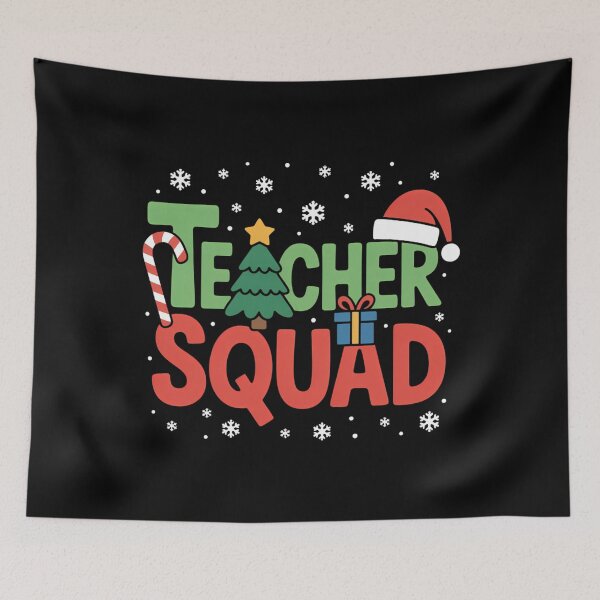 Item preview, Christmas Teacher Squad Funny Xmas Teachers Crew designed and sold by WalshDrawnLaugh.