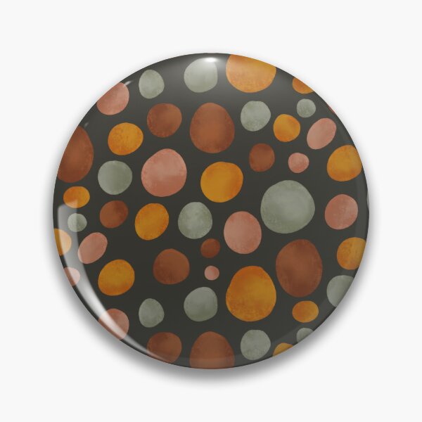Item preview, Autumn Irregular Round Circles Pattern designed and sold by Farissa Designs.