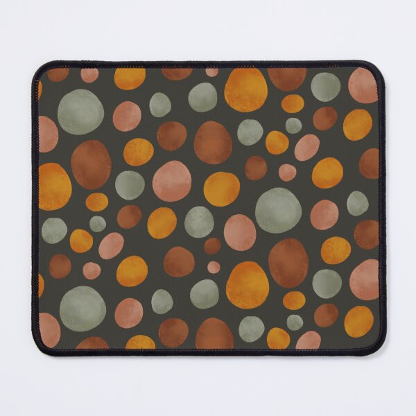 Item preview, Autumn Irregular Round Circles Pattern designed and sold by Farissa Designs.