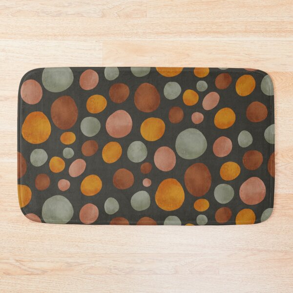 Item preview, Autumn Irregular Round Circles Pattern designed and sold by Farissa Designs.