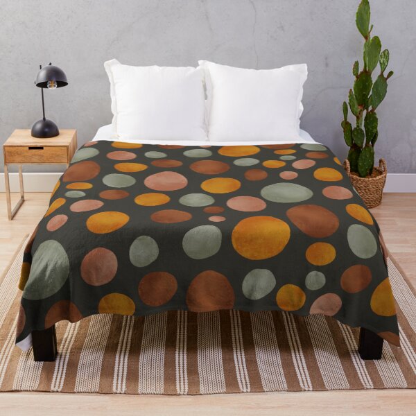 Item preview, Autumn Irregular Round Circles Pattern designed and sold by Farissa Designs.