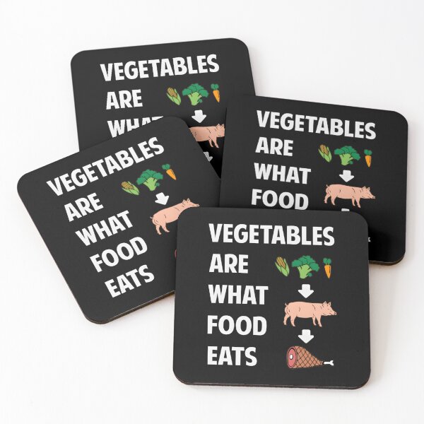 Item preview, Vegetables Are What Food Eats designed and sold by RyanMeloCastro.