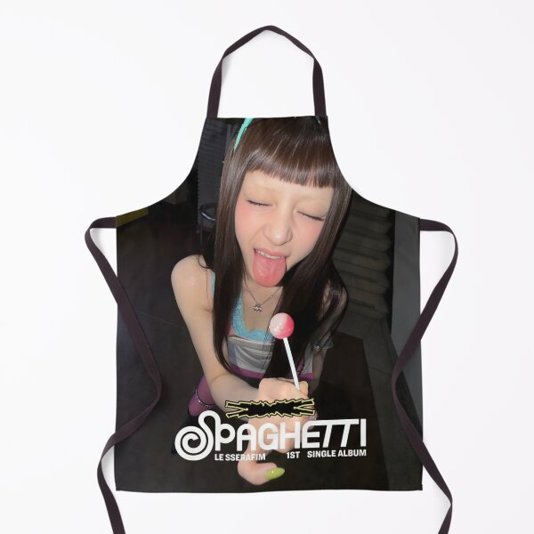 Item preview, LE SSERAFIM SPAGHETTI Yunjin Merch – Limited K‑Pop Apparel & Accessories designed and sold by Valereekmerch.