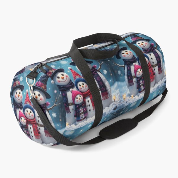 Item preview, Charming Snowman Family in Winter Wonderland designed and sold by InezPhotography.