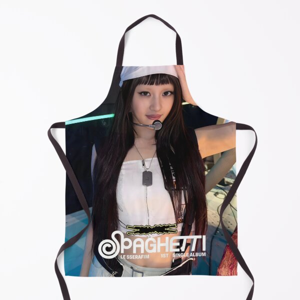 Item preview, LE SSERAFIM SPAGHETTI Yunjin Merch – Limited K‑Pop Apparel & Accessories designed and sold by Valereekmerch.