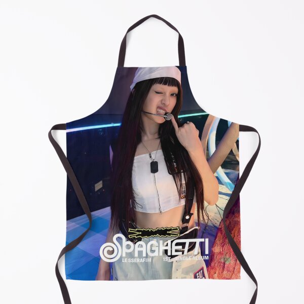 Item preview, LE SSERAFIM SPAGHETTI Yunjin Merch – Limited K‑Pop Apparel & Accessories designed and sold by Valereekmerch.