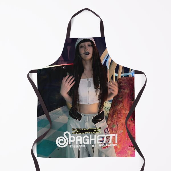 Item preview, LE SSERAFIM SPAGHETTI Yunjin Merch – Limited K‑Pop Apparel & Accessories designed and sold by Valereekmerch.