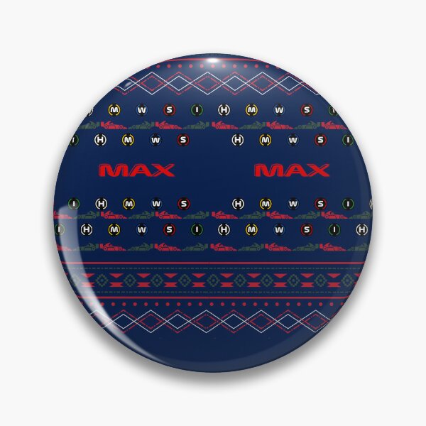 Item preview, Max MV1 F1 2025 Ugly Sweater Christmas socks and stockings designed and sold by Pink Polar F1.