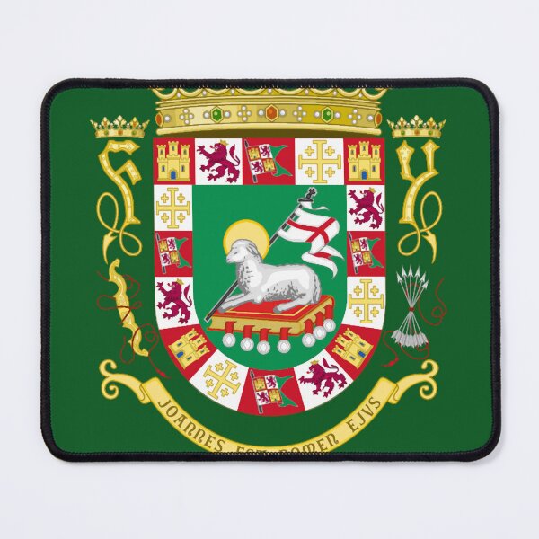 Item preview, Duran Shield of Puerto Rico designed and sold by SymbiotikWalls.