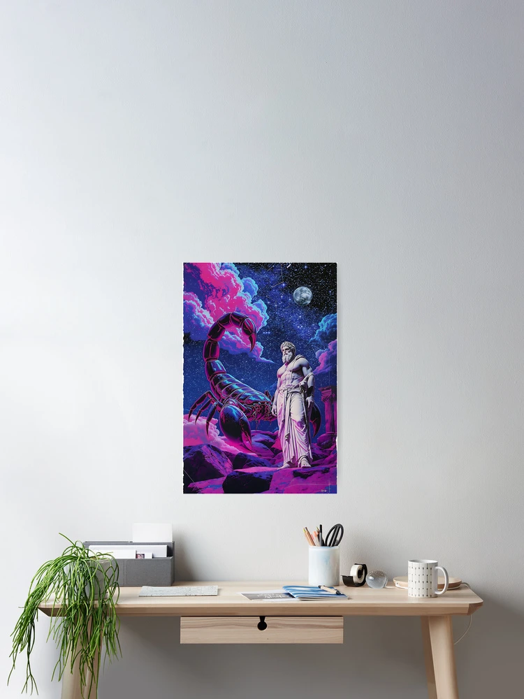 Thumbnail 2 of 3, Poster, Scorpius Rising designed and sold by Jjaaron.