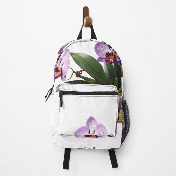 Item preview, Vibrant Violet Orchid in Yellow Chinoiserie Vase designed and sold by Maldives-Art.