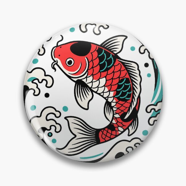 Item preview, Japanese Koi Fish Merch Design designed and sold by xopaw.