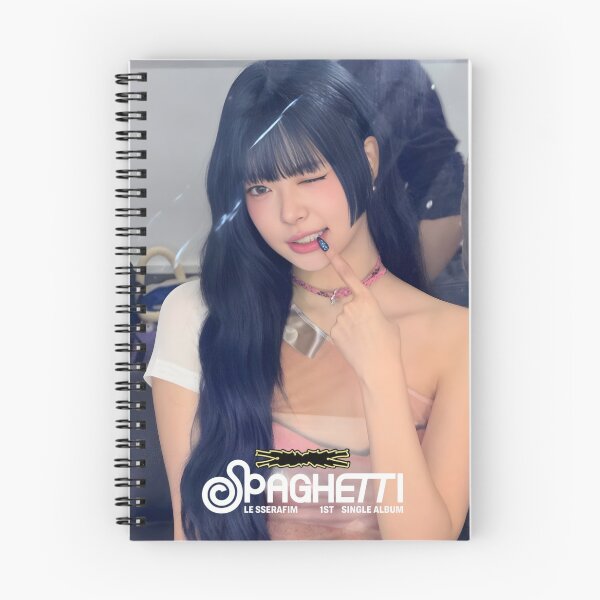 Item preview, LE SSERAFIM SPAGHETTI Eunchae Merch – Limited K‑Pop Apparel & Accessories designed and sold by Valereekmerch.