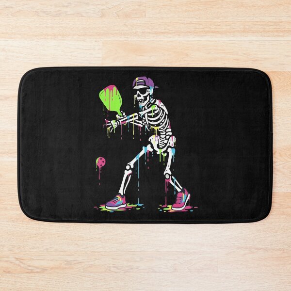 Item preview, Neon Drip Skeleton Pickleball Player Tee designed and sold by LashondaGreen89.