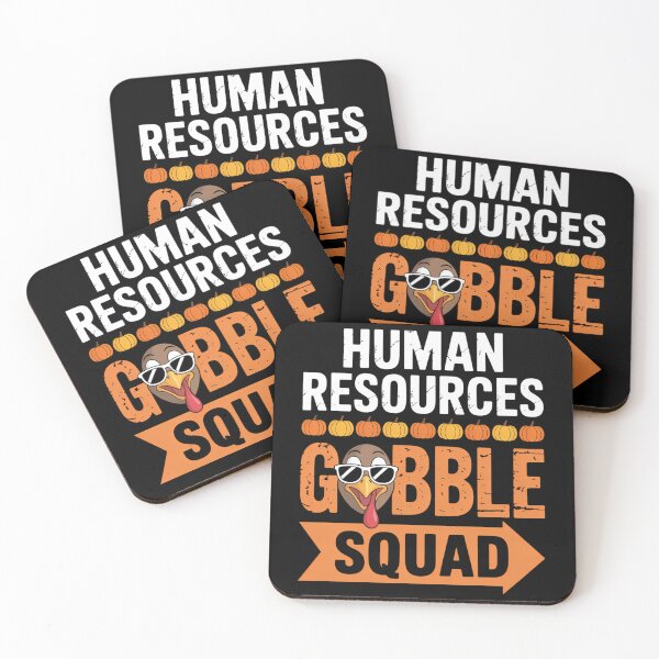 Item preview, Human Resources Gobble Squad Turkey Thanksgiving HR Manager designed and sold by georgiaarsnal.