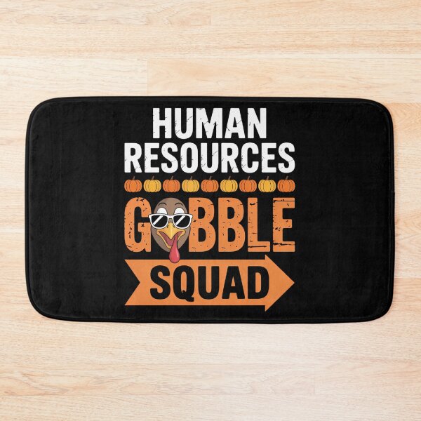 Item preview, Human Resources Gobble Squad Turkey Thanksgiving HR Manager designed and sold by georgiaarsnal.