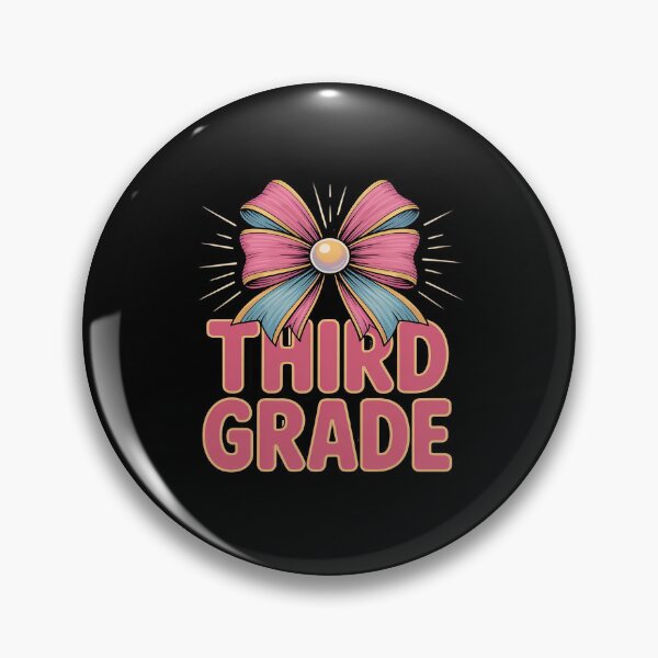Artikelvorschau, Third Grade Coquette Bow Teachers Back to School entworfen und verkauft von Idarmotar.