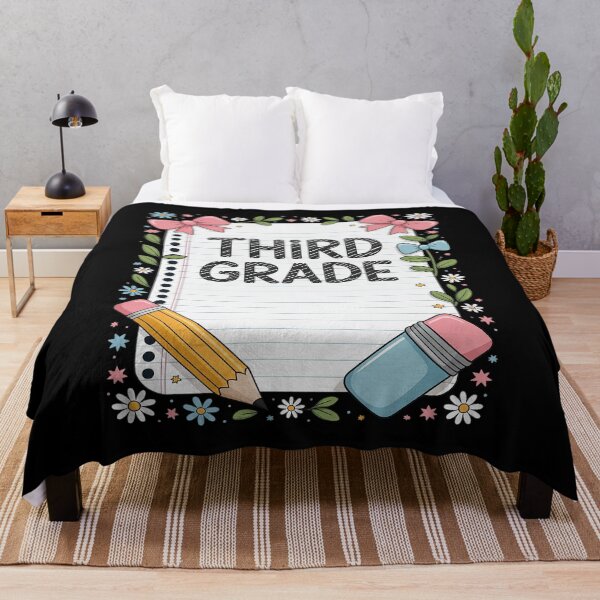 Artikelvorschau, Third Grade Coquette Bow Pencil Back To School Teacher Kid entworfen und verkauft von Idarmotar.
