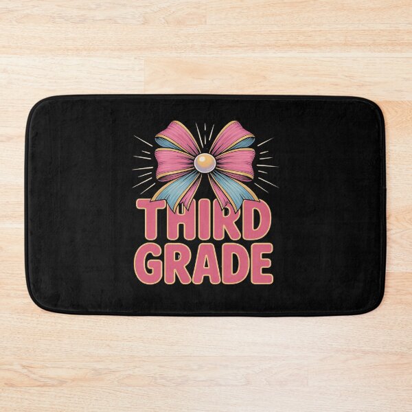 Item preview, Third Grade Coquette Bow Teachers Back to School designed and sold by Idarmotar.