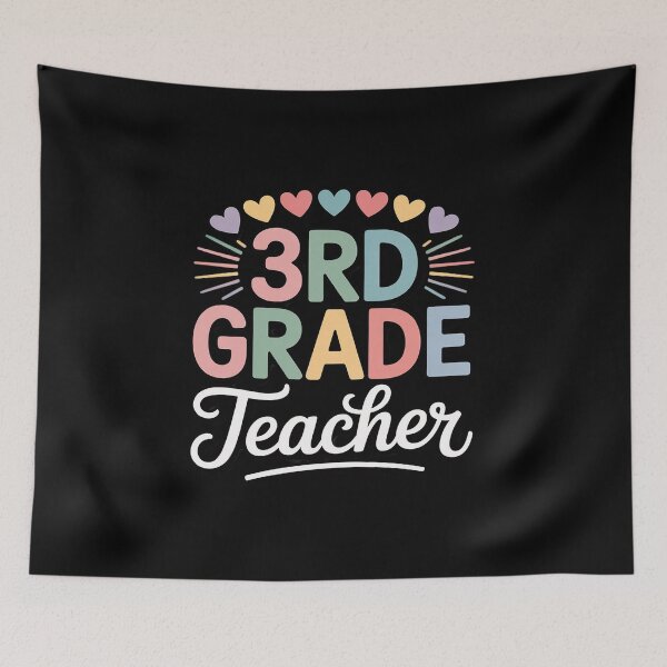 Item preview, Third Grade Teacher Appreciation 3rd Grade Teacher designed and sold by Idarmotar.