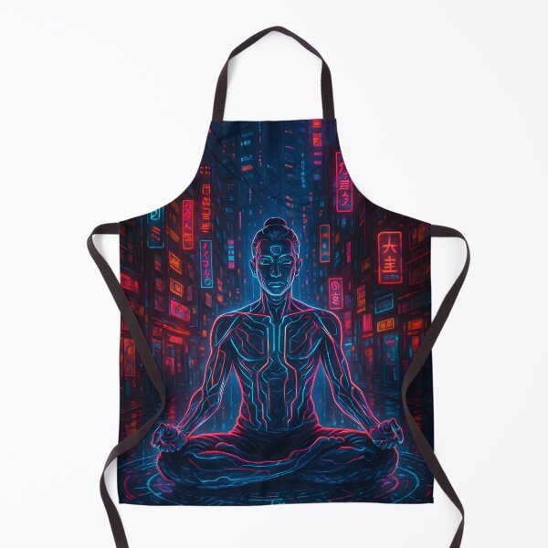 Item preview, Electric Serenity: Alleyway Monk designed and sold by Savannarojas.