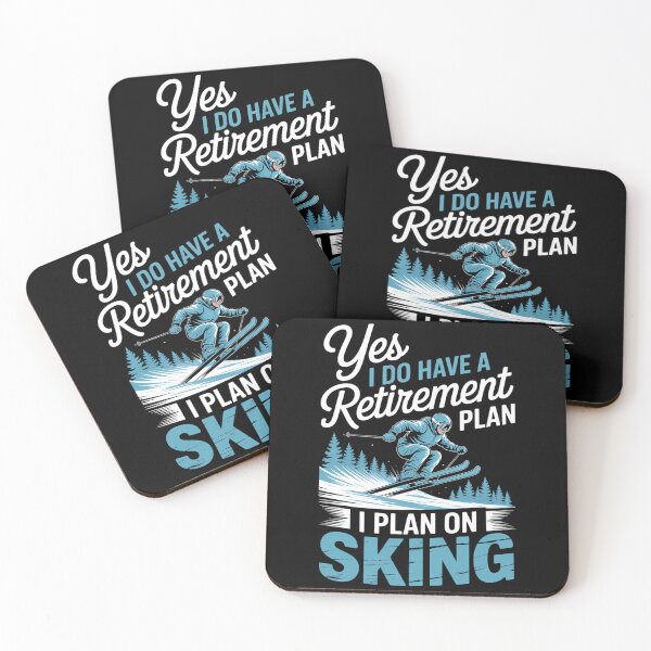 Item preview, I Do Have A Retirement Plan - Skiing Lover Skier Ski Sport designed and sold by georgiaarsnal.