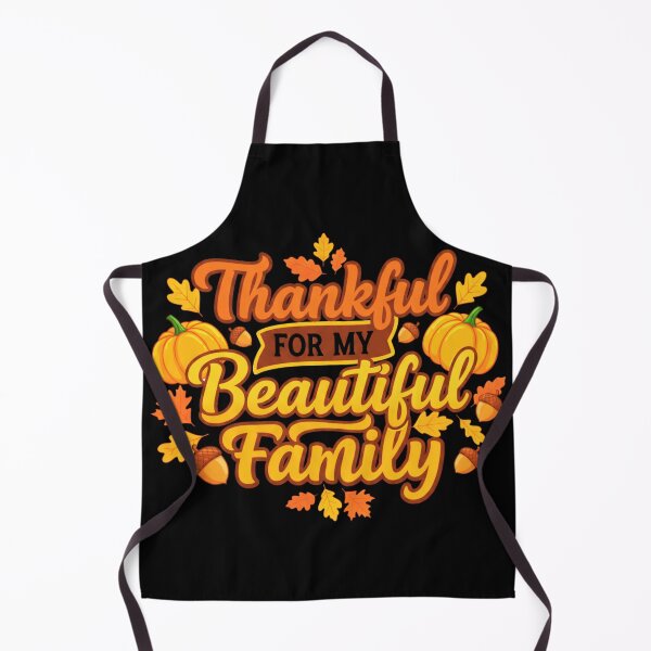 Item preview, Thankful For My Beautiful Family | Gratitude & Family Love Quote Design designed and sold by Teetreasure2.