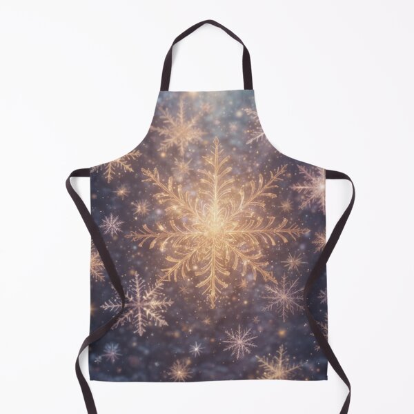 Item preview, Glowing Snowflakes in a Mystical Night designed and sold by InezPhotography.