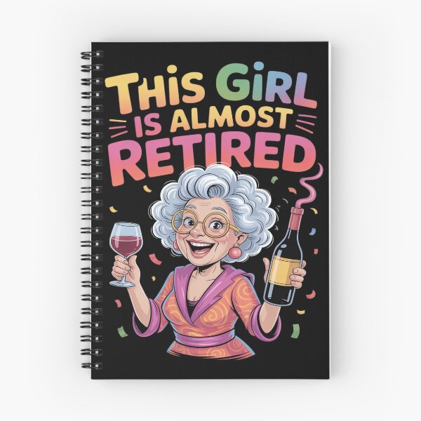 Item preview, This Girl Is Almost Retired Funny Countdown to Retirement designed and sold by Idarmotar.