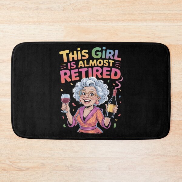 Item preview, This Girl Is Almost Retired Funny Countdown to Retirement designed and sold by Idarmotar.
