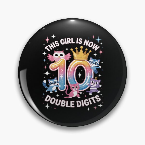 Item preview, This Girl Is Now 10 Double Digits Squish designed and sold by Idarmotar.