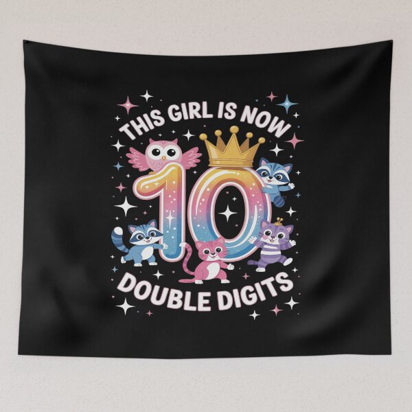 Item preview, This Girl Is Now 10 Double Digits Squish designed and sold by Idarmotar.