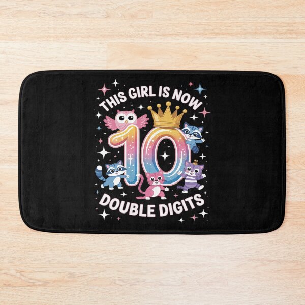Item preview, This Girl Is Now 10 Double Digits Squish designed and sold by Idarmotar.