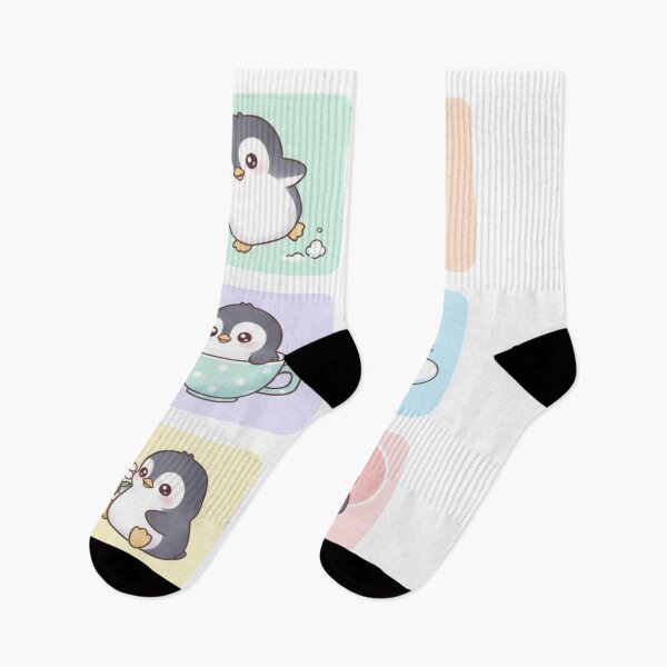 Item preview, Cute Penguin Square Illustration Set designed and sold by 0606PM.