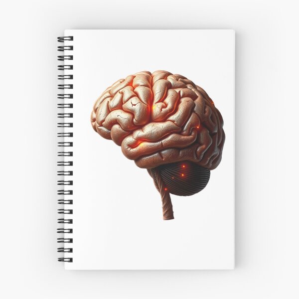 Item preview, Illuminated Brain 3D Render - Neuroscience and Thought Art designed and sold by Maldives-Art.