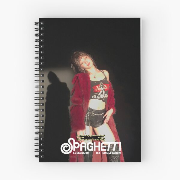 Item preview, LE SSERAFIM SPAGHETTI Yunjin Merch – Limited K‑Pop Apparel & Accessories designed and sold by Valereekmerch.