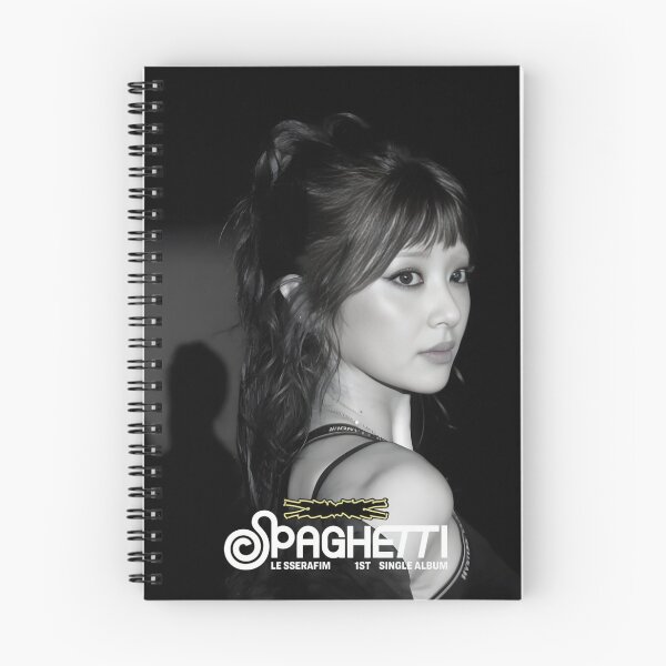 Item preview, LE SSERAFIM SPAGHETTI Yunjin Merch – Limited K‑Pop Apparel & Accessories designed and sold by Valereekmerch.