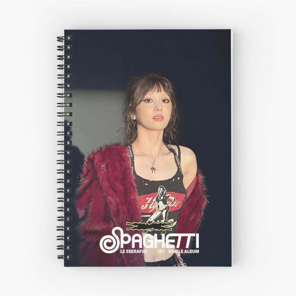 Item preview, LE SSERAFIM SPAGHETTI Yunjin Merch – Limited K‑Pop Apparel & Accessories designed and sold by Valereekmerch.